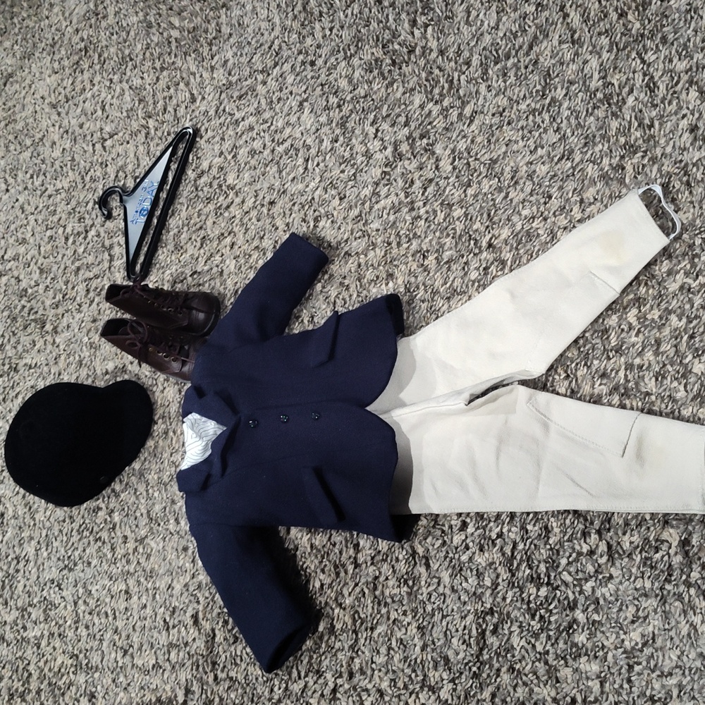 American girl horse riding outfit